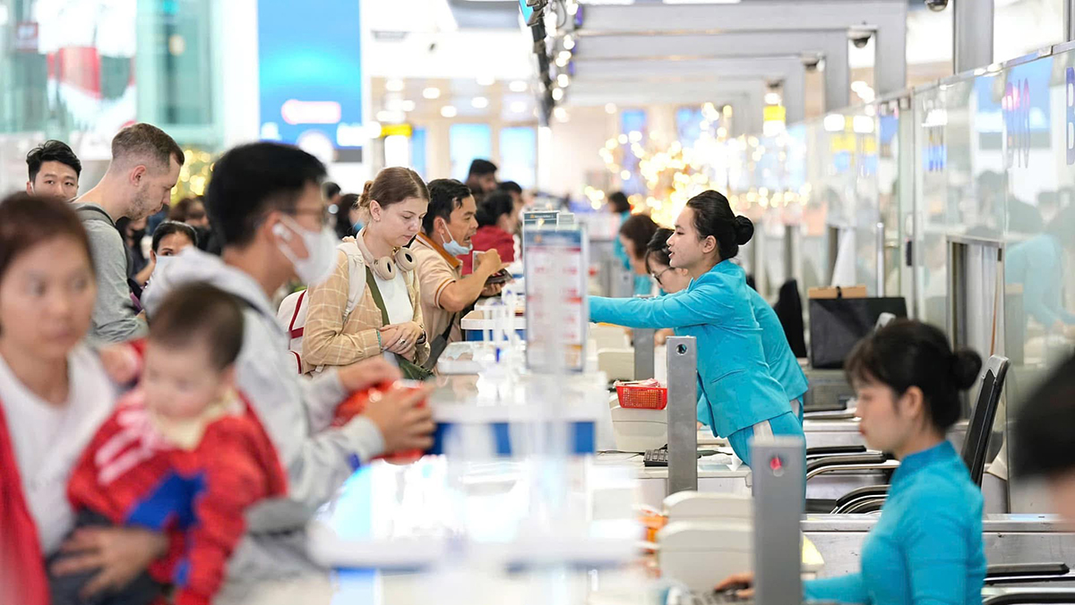 Vietnam Airlines khai thác hơn 16.700 chuyến bay, vận chuyển 2,6 triệu lượt khách dịp Tết 2026